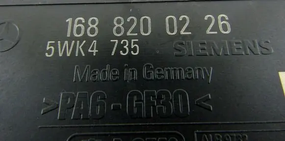 Mercedes-Benz A W168 Immobilizer control unit/module 1688200226