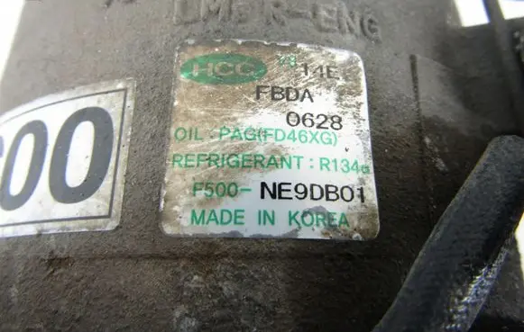 Hyundai ix35 Air conditioning (A/C) compressor (pump) ne9db01
