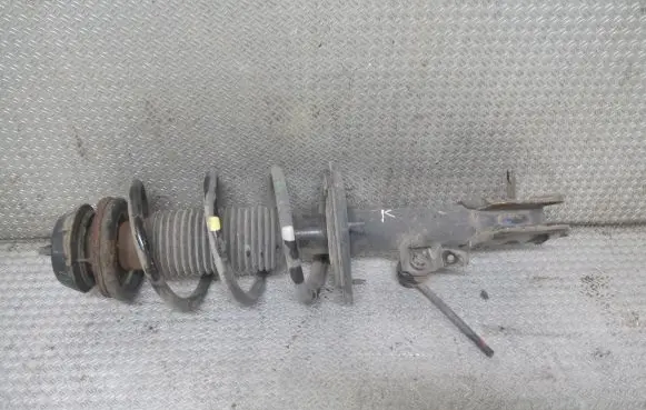 Front shock absorber with coil spring