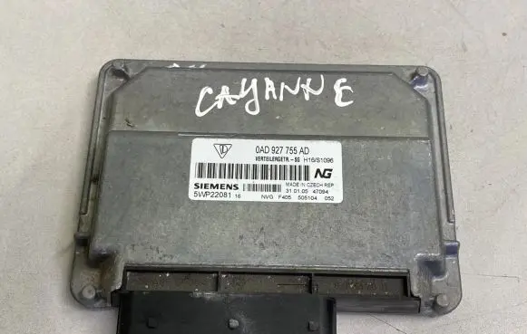 Porsche Cayenne (9PA) Gearbox control unit/module 0AD927755AD 5WP22081