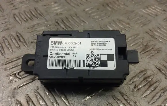 BMW 2 F22 F23 Door central lock control unit/module 8706502