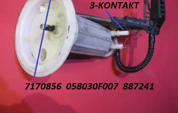 BMW 5 E60 E61 Fuel level sensor 7170856 058030F007