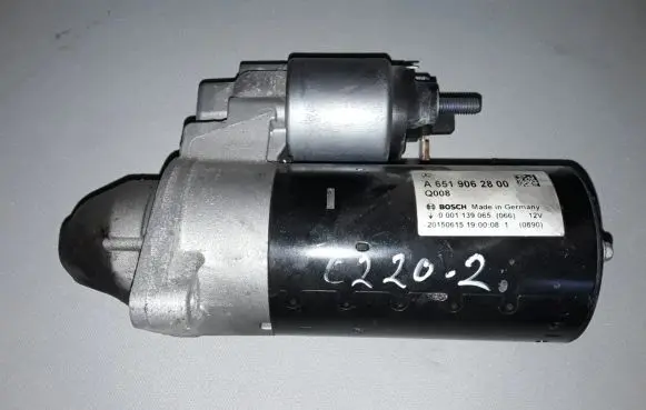 Mercedes-Benz C W205 Starter motor A6519062800