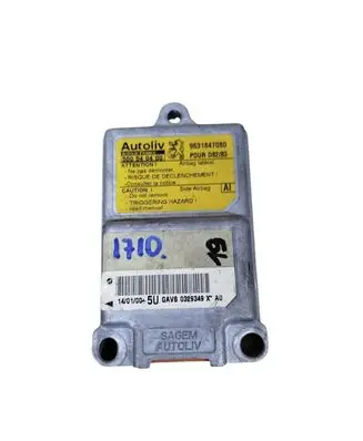 Peugeot 406 Airbag control unit/module 9631847080