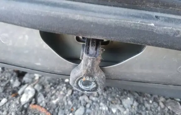 Chevrolet Cruze Rear door check strap stopper AS2