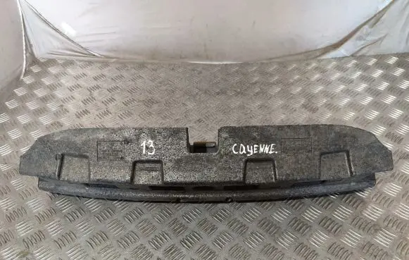 Front bumper foam support bar