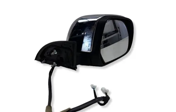 Nissan Leaf I (ZE0) Front door electric wing mirror E11028058