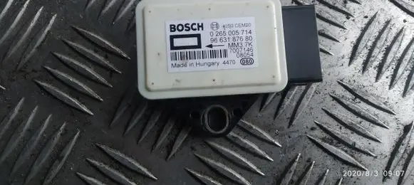 Citroen C5 ESP acceleration yaw rate sensor 9663187680 0265005714
