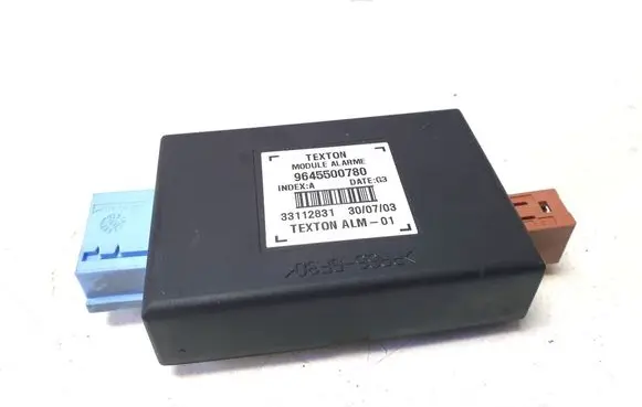 Peugeot 307 Alarm control unit/module 9645500780