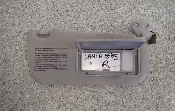 Hyundai Santa Fe Sun visor