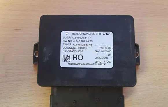Mercedes-Benz GLE (W166 - C292) Hand brake control module A2469003417