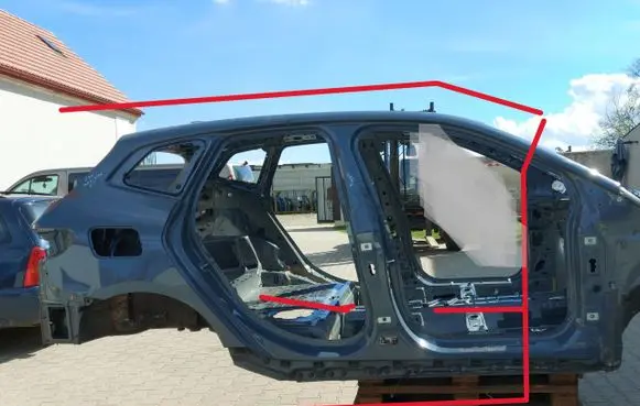 Rear quarter panel