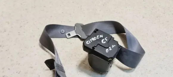 Citroen C5 Middle seatbelt (rear) 33009432 E2049055