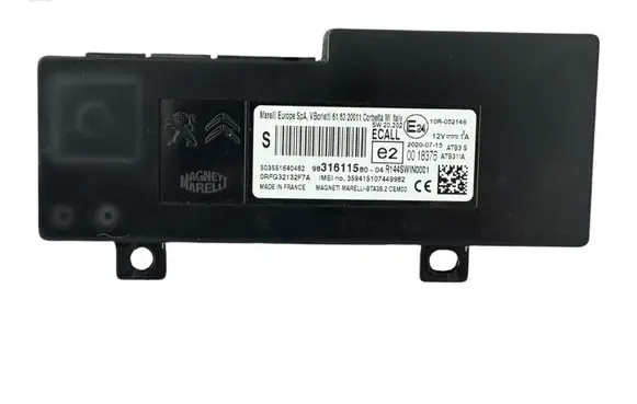Peugeot 308 Bluetooth control unit module 9831611580 503551640462