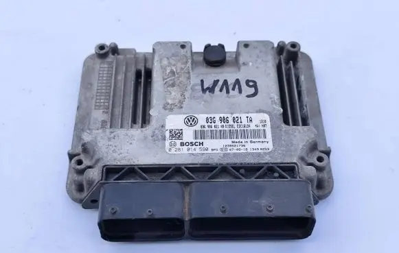 Volkswagen Eos Engine control unit/module 03G906021TA 0281014590 03G906021AB