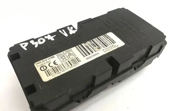 Peugeot 307 Tire pressure control unit 9655139880 S120231300C