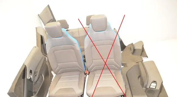 BMW i3 Seat set 