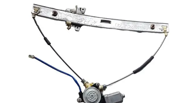Front door window regulator with motor