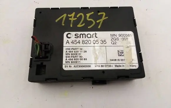 Smart ForFour I Immobilizer control unit/module 4548200535