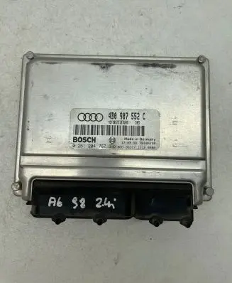 Audi A6 S6 C5 4B Engine control unit/module 4B0907552C 26SA5130 0261204767