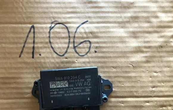 Volkswagen Golf VIII Parking PDC control unit/module 5WA919294C 0217000172 5WA919294