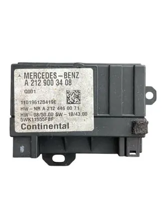 Mercedes-Benz E W212 Fuel injection pump control unit/module A2129003408 5WK11555FBF A2124460071