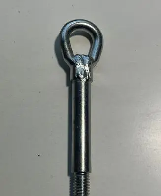 Towing hook eye