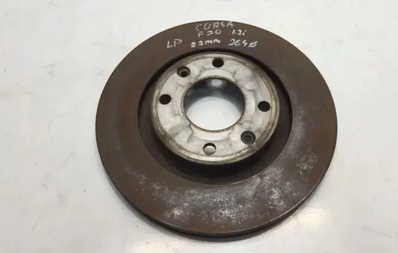 Opel Corsa F Front brake disc
