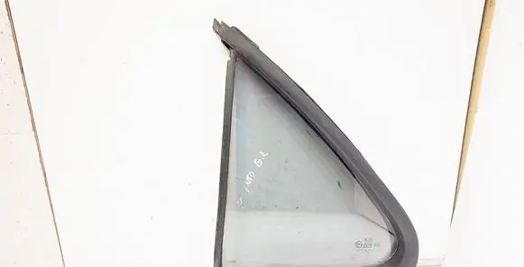 Rear vent window glass