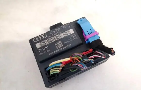 Audi A6 S6 C6 4F Door control unit/module 4F0959793B 4F0910793B