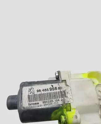 Peugeot 407 Rear door window regulator motor 9646595680 0130822201