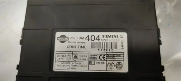 Nissan Almera N16 Comfort/convenience module 5WK48511