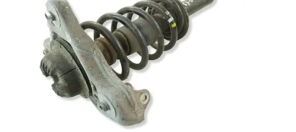 Audi A4 S4 B6 8E 8H Front shock absorber with coil spring 