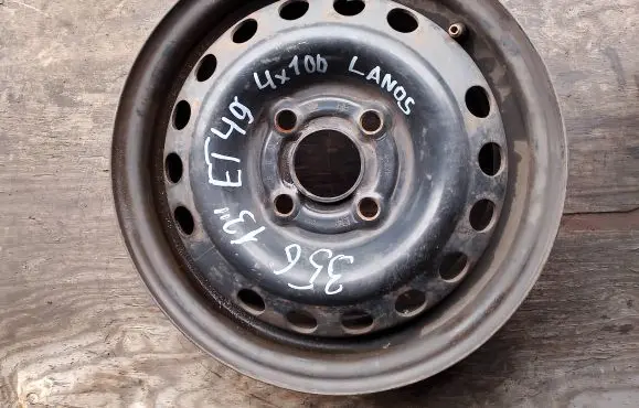 Daewoo Lanos R13 steel rim 