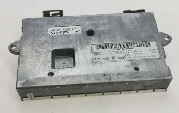 Audi A5 8T 8F GPS navigation control unit/module 4E0035729A 8T0035729F