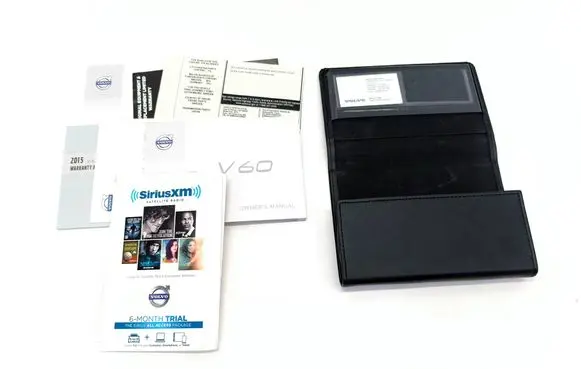 Volvo V60 Owners service history hand book