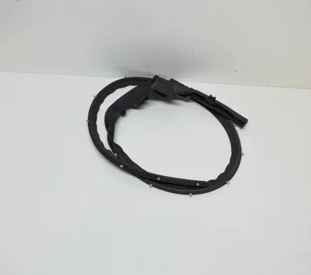 Rubber seal rear door