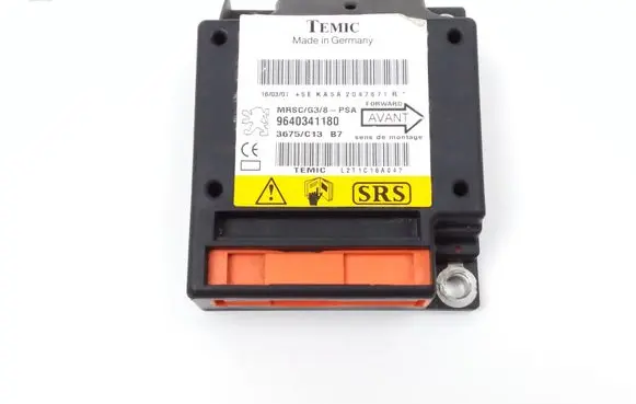 Peugeot 607 Airbag control unit/module 9640341180