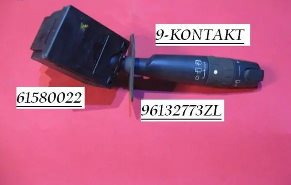 Fiat Ulysse Wiper control stalk 96132773ZL 61580022