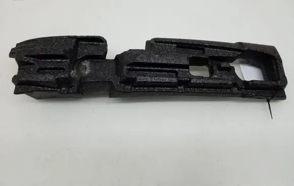 Front bumper foam support bar
