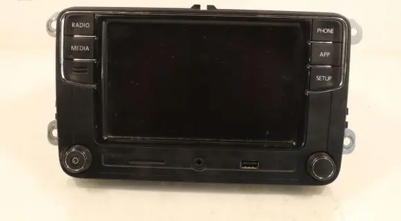 Seat Leon (1P) Radio/GPS head unit trim 6RD035187B