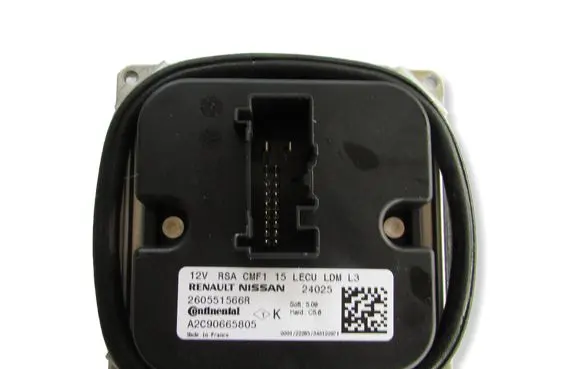 Renault Megane IV LED ballast control module 260551566R A2C90665805