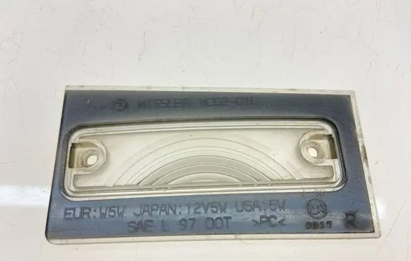 Subaru Outback Number plate light Vc02-016