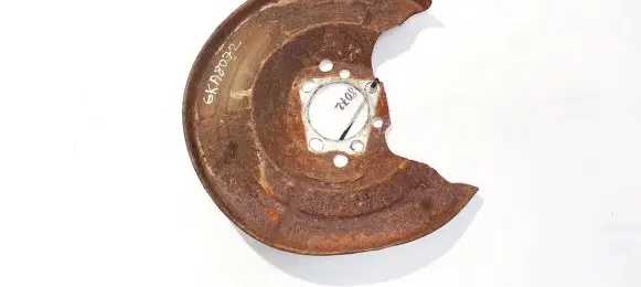 Opel Zafira B Rear brake disc plate dust cover 
