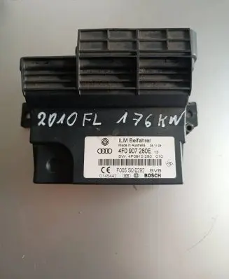 Audi Q7 4L Power management control unit 4F0907280E F005S00292 4F0910280