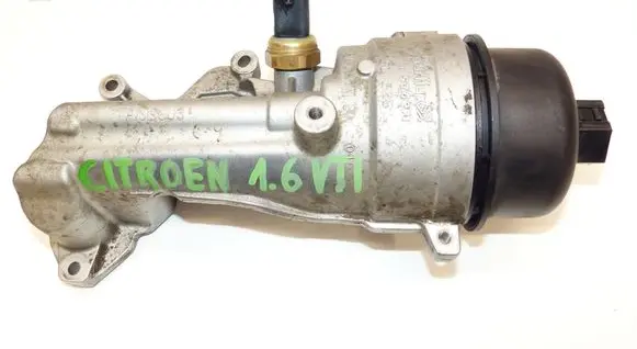 Citroen Berlingo Oil filter mounting bracket V758311180 9802152780