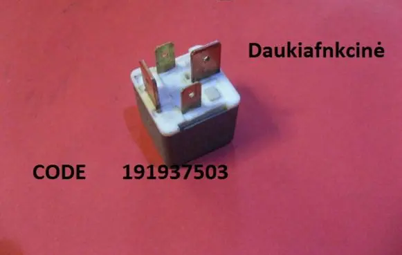 Volkswagen Scirocco Other relay 191937503