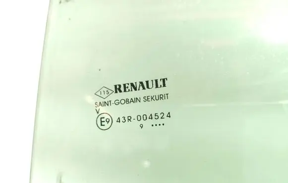 Renault Kadjar Rear door window glass 43R004524
