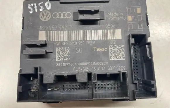 Audi A4 S4 B8 8K Door control unit/module 8K0959792P