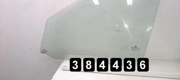 Hyundai Santa Fe Front door window glass four-door 43r000382